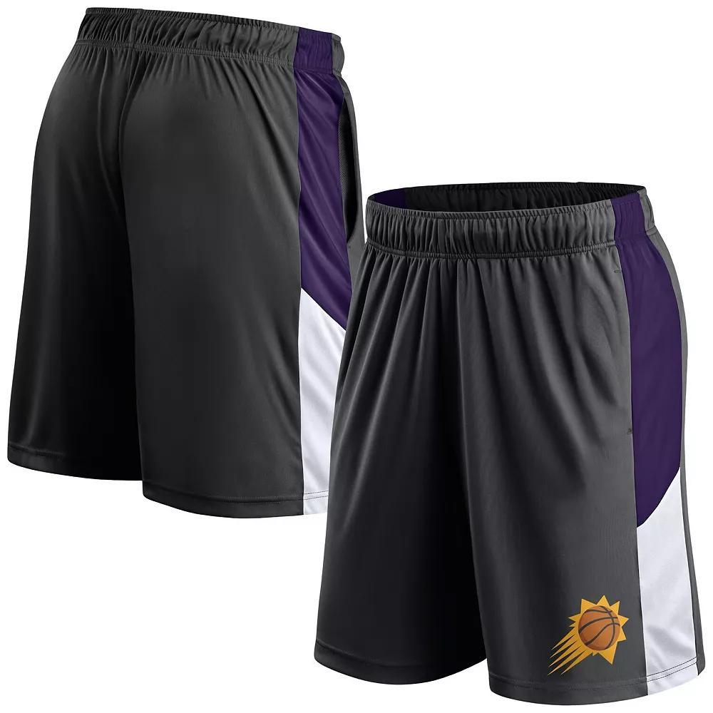 Men's Fanatics  Black Phoenix Suns Practice Performance Shorts, Size: 3XL, Phx Black Product Image