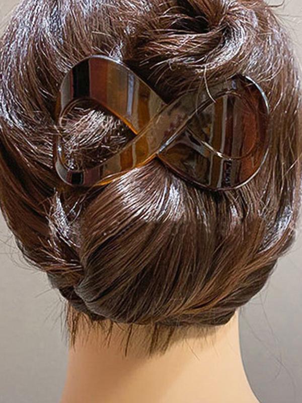 Geometric Hollow Hair Clips Product Image