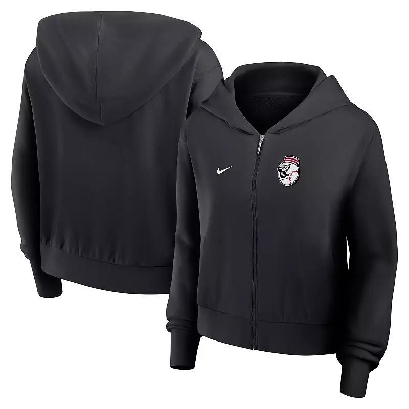 Cleveland Guardians Womenâs Nike Women's MLB Full-Zip Hoodie Product Image