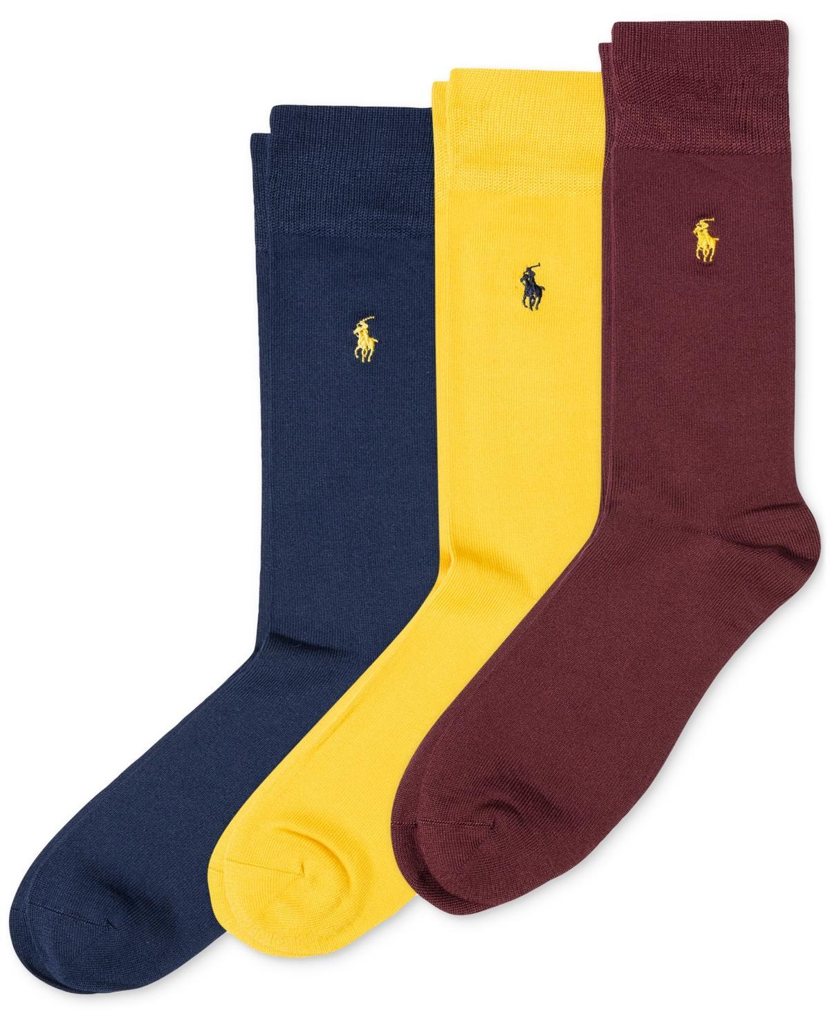 Polo Ralph Lauren Super Soft Flat Knit Socks - Pack of 3 Product Image
