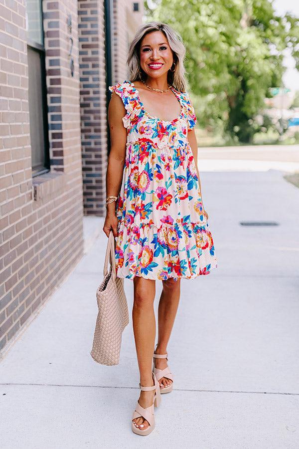 Beyond A Memory Shift Dress In Cream Product Image