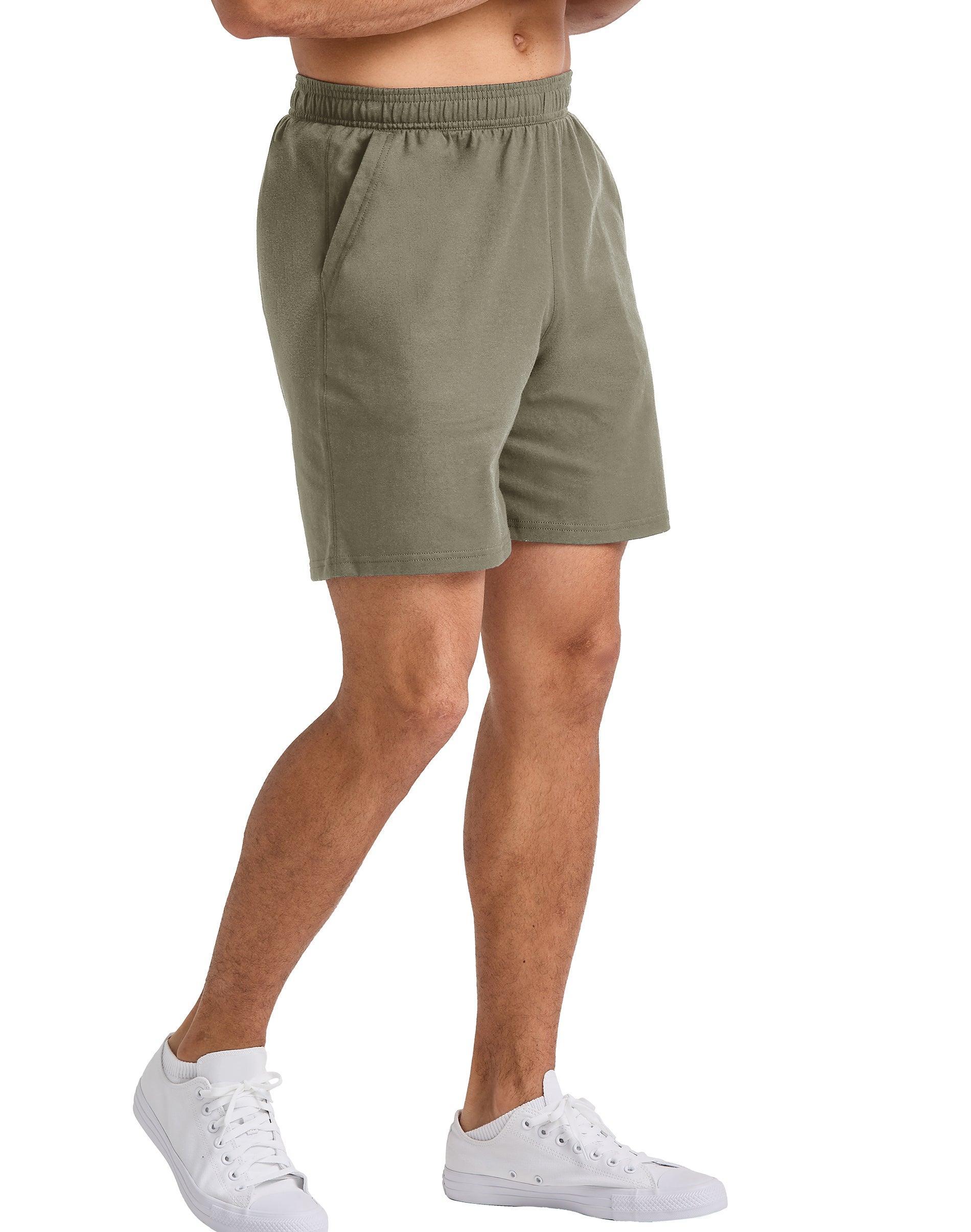 Men's Hanes® Originals Shorts, Size: Large, Black Product Image