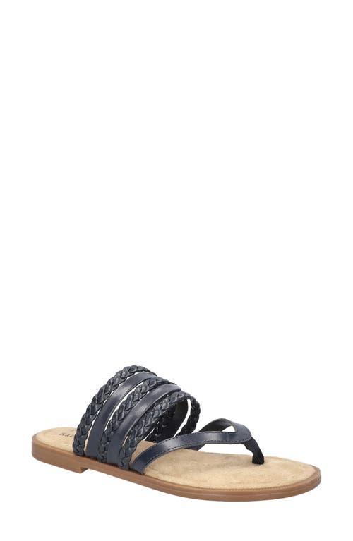 Easy Street Anji Tuscany Women's Thong Sandals, Size: 8 Wide, Black Product Image