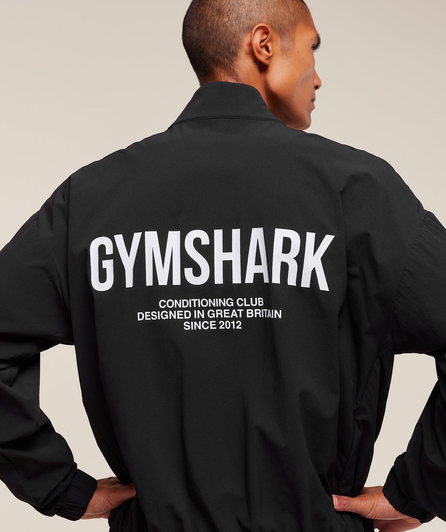 Gymshark Conditioning Club Track Jacket - Black Male Product Image