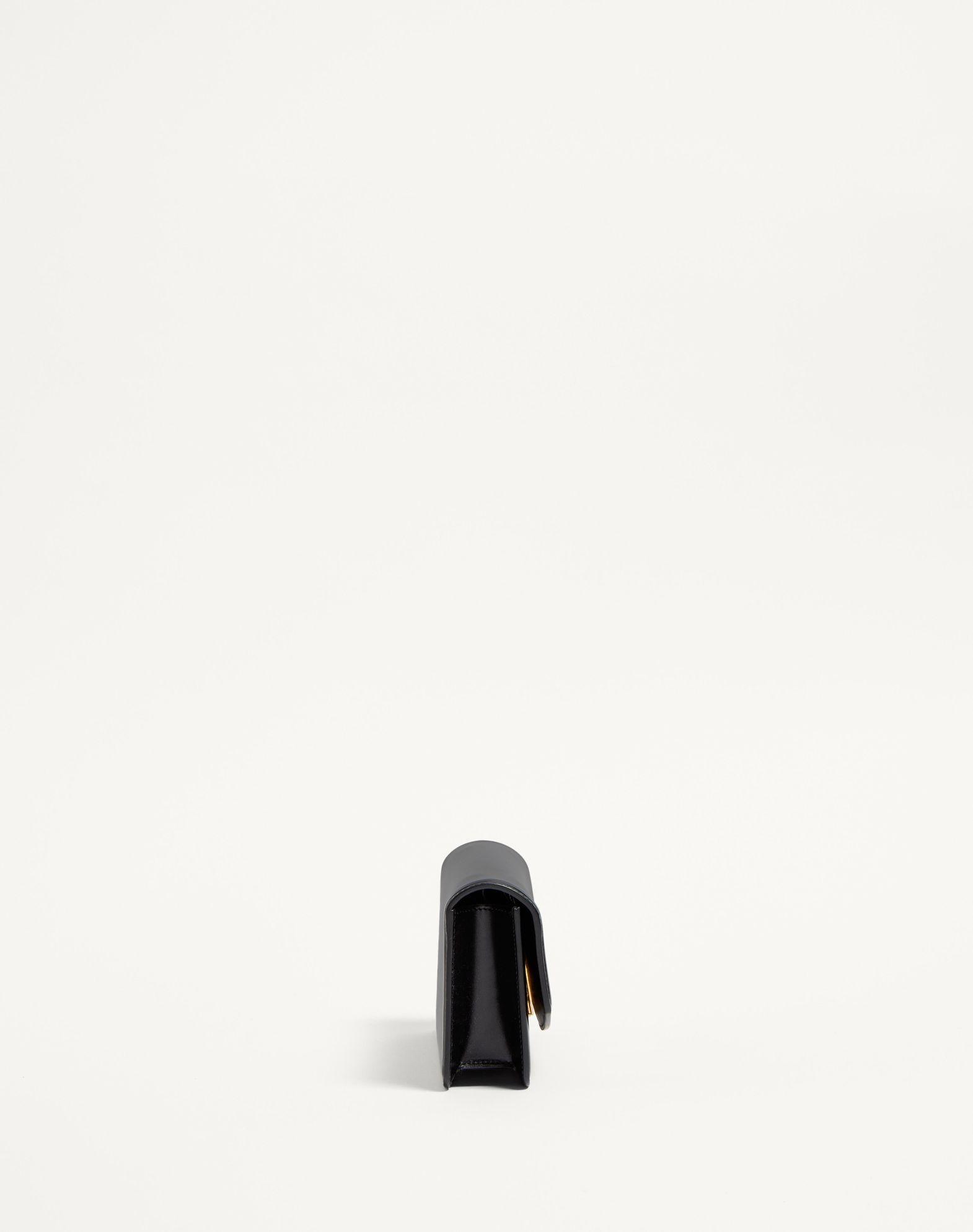 Valentino Garavani Vain Clutch Bag In Shiny Calfskin Product Image