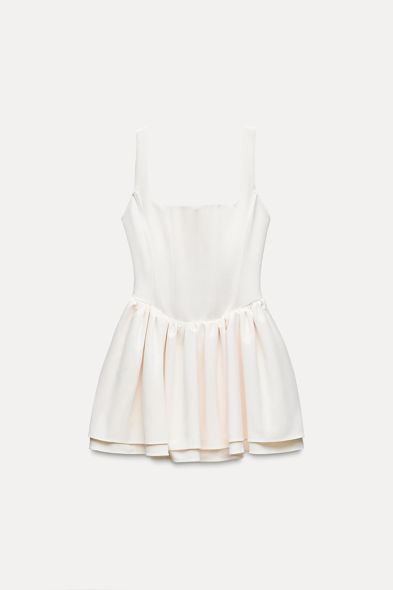 RUCHED CORSET DRESS Product Image