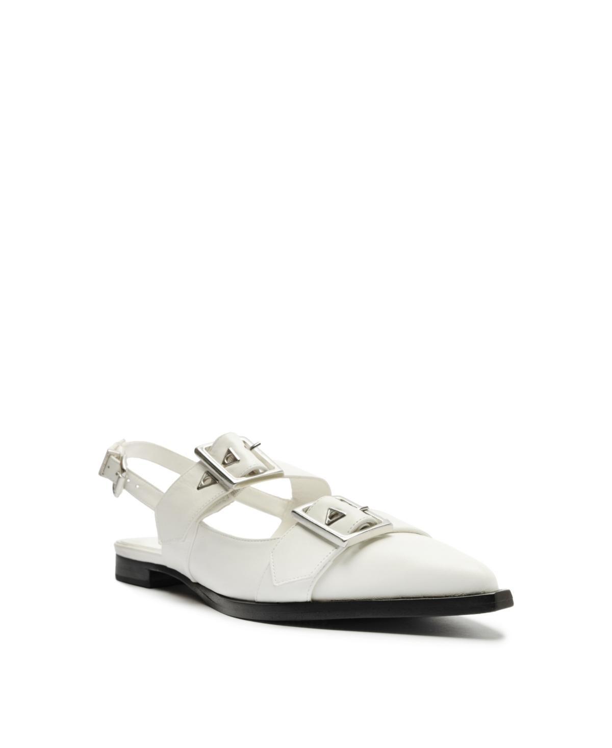 Womens Darla Sling Leather Flats Product Image