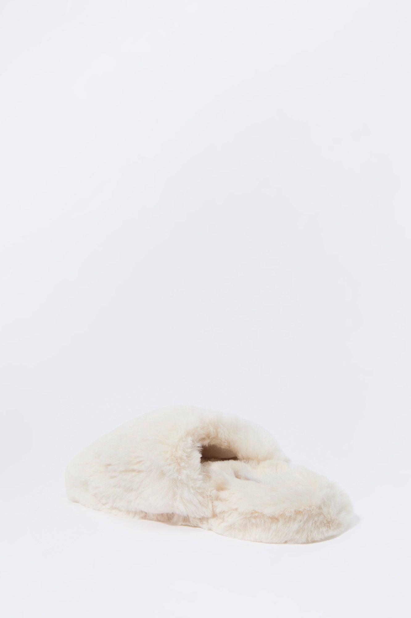 Faux Fur Slippers Female Product Image