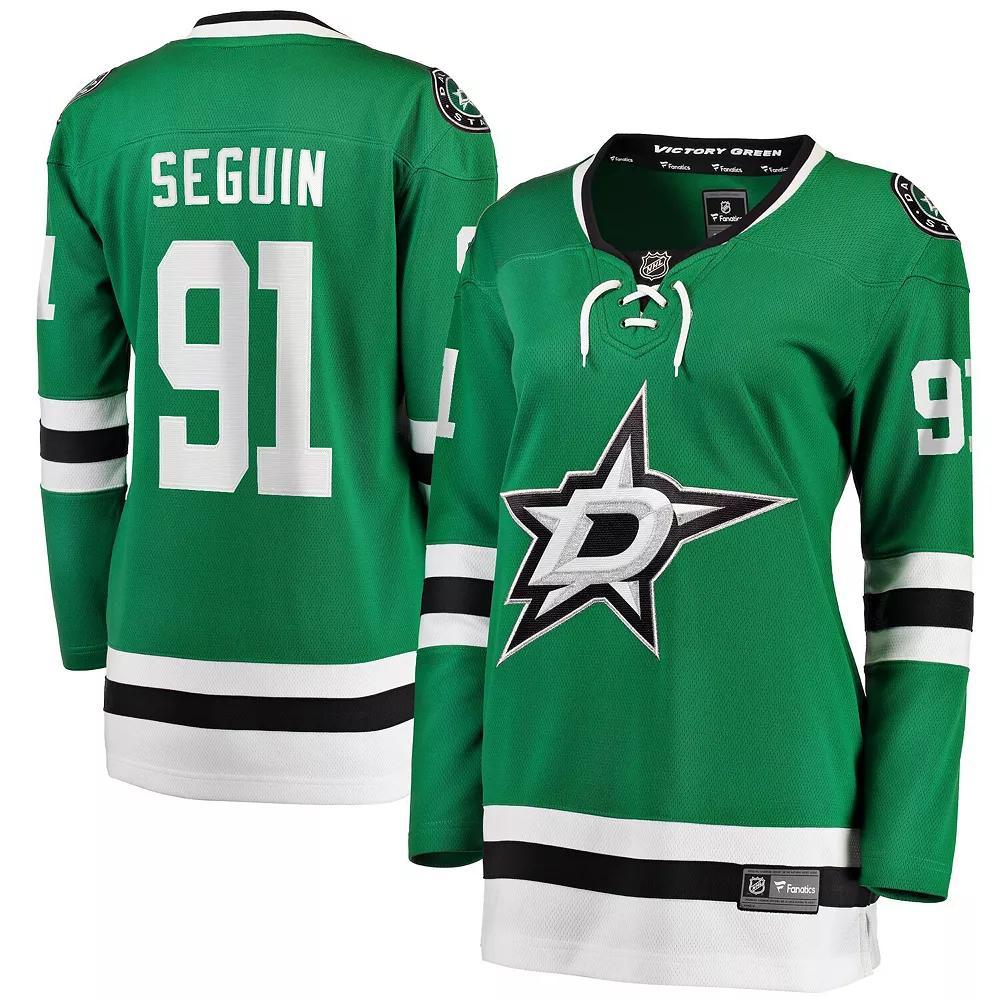 Women's Fanatics Tyler Seguin Kelly Green Dallas Stars Home Breakaway Player Jersey, Size: 3XL, Str Green Product Image