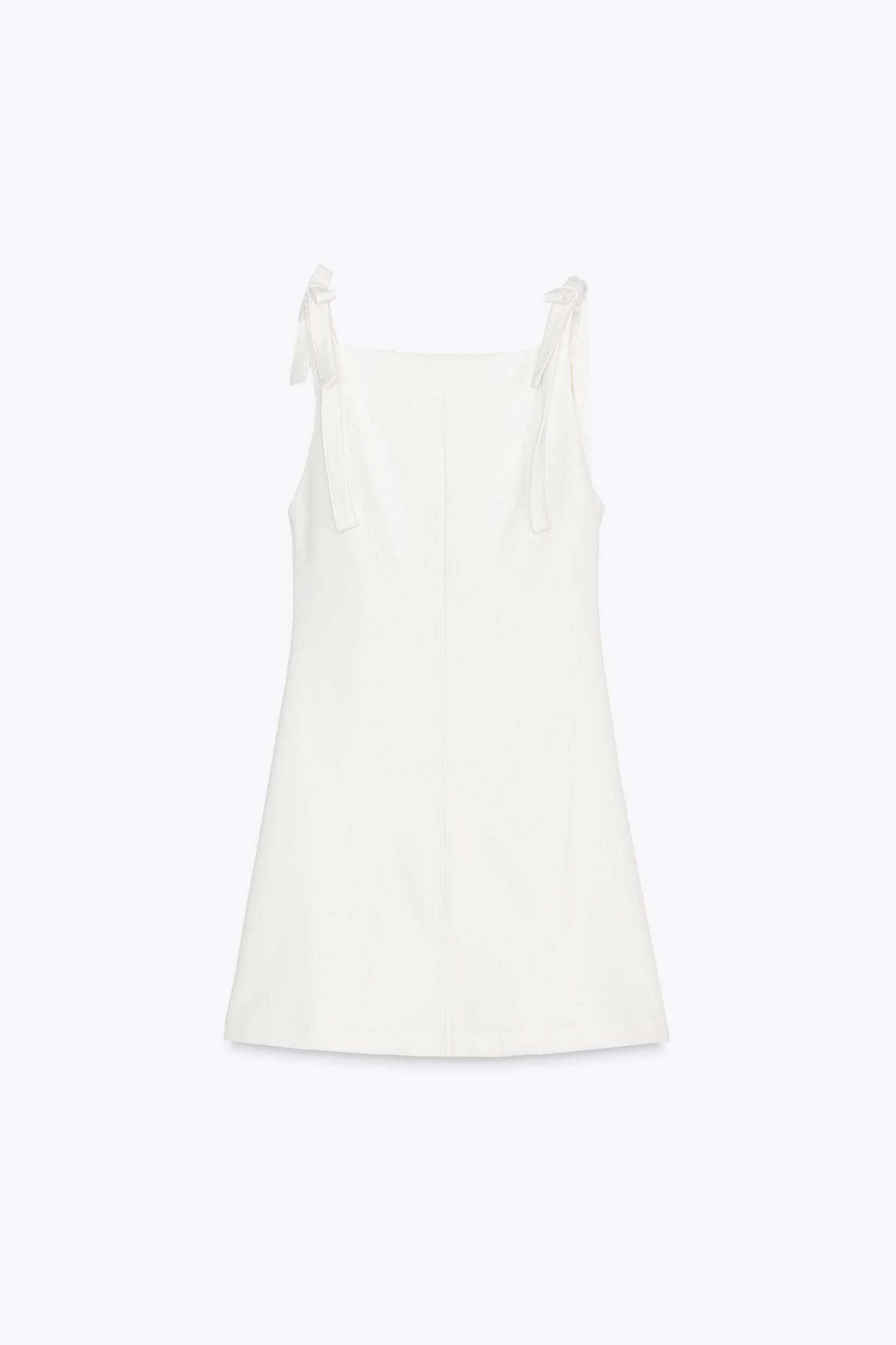 ELASTIC TRIM SHORT DRESS Product Image