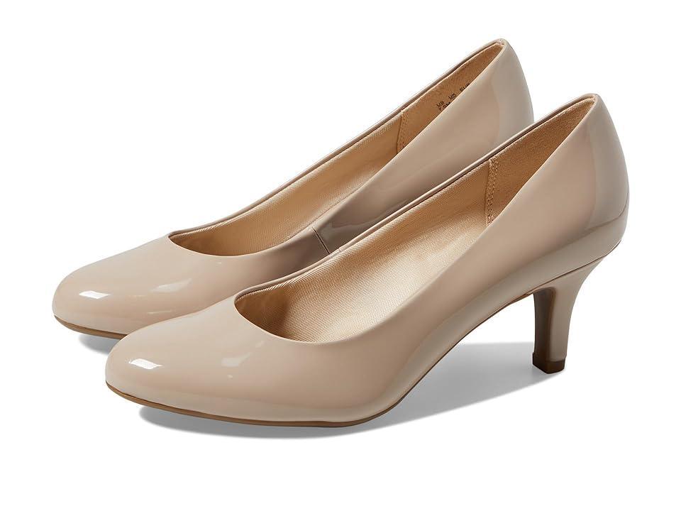 LifeStride Parigi Womens High Heel Pumps Brown Patent Product Image