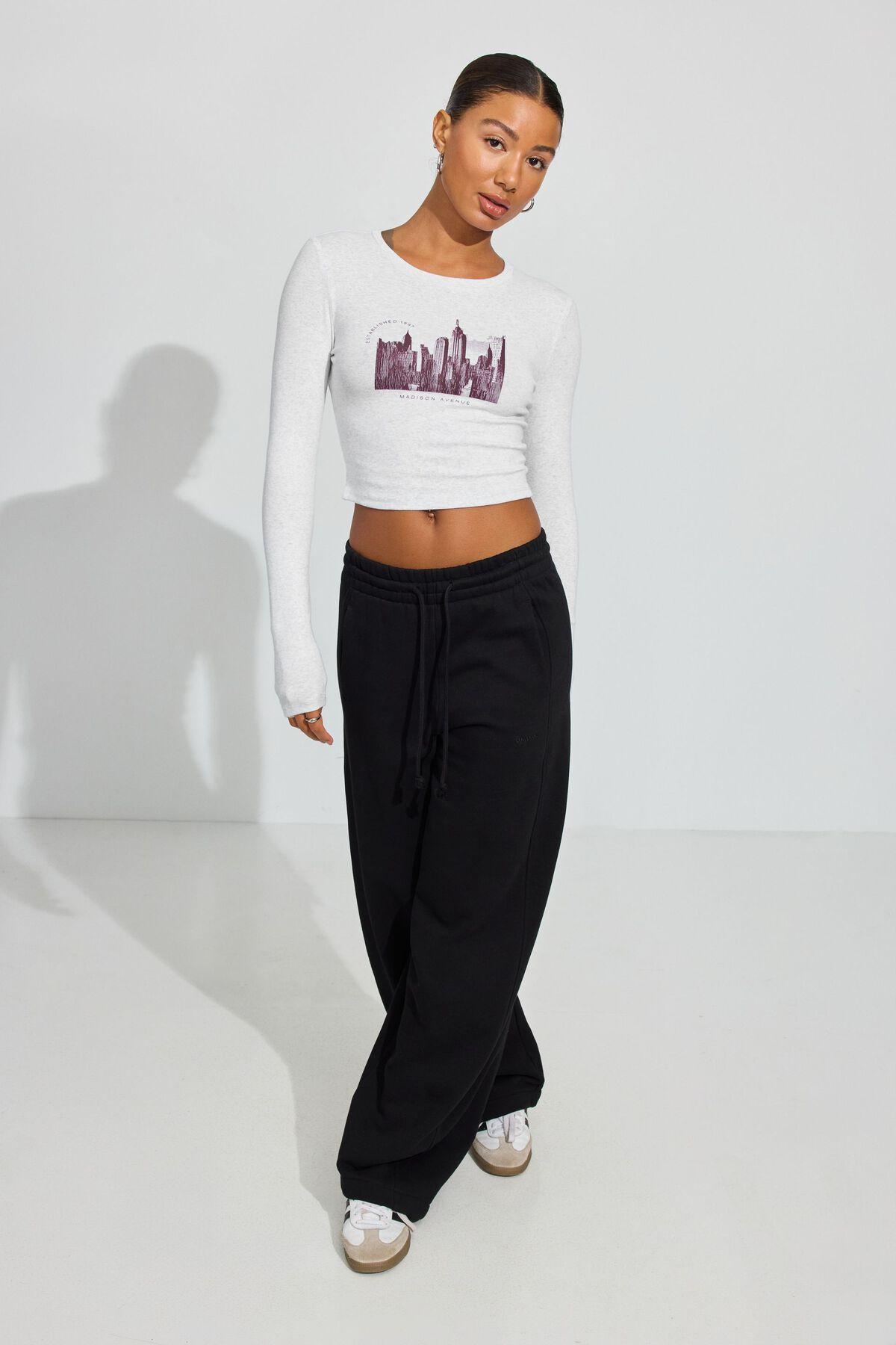 Kimmy Long Sleeve Crop Top Product Image