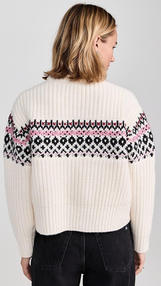 rag & bone Leigh Fair Isle Crew Sweater | Shopbop Product Image