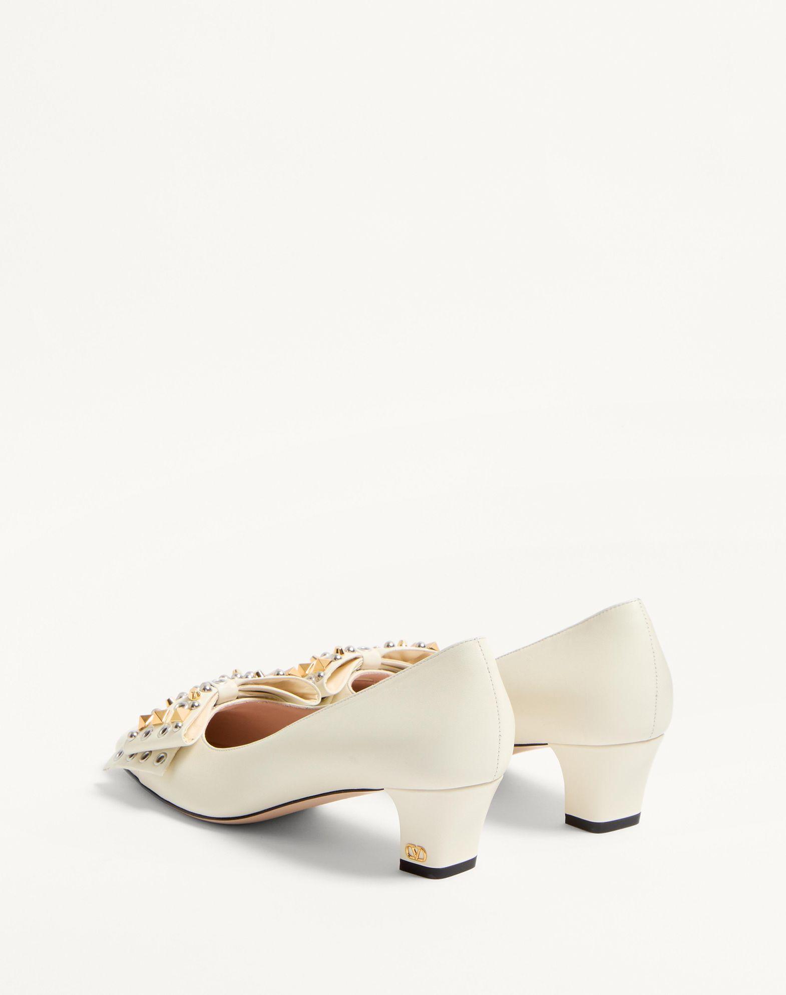 Bowow Pump In Kidskin With Studs 45Mm Product Image