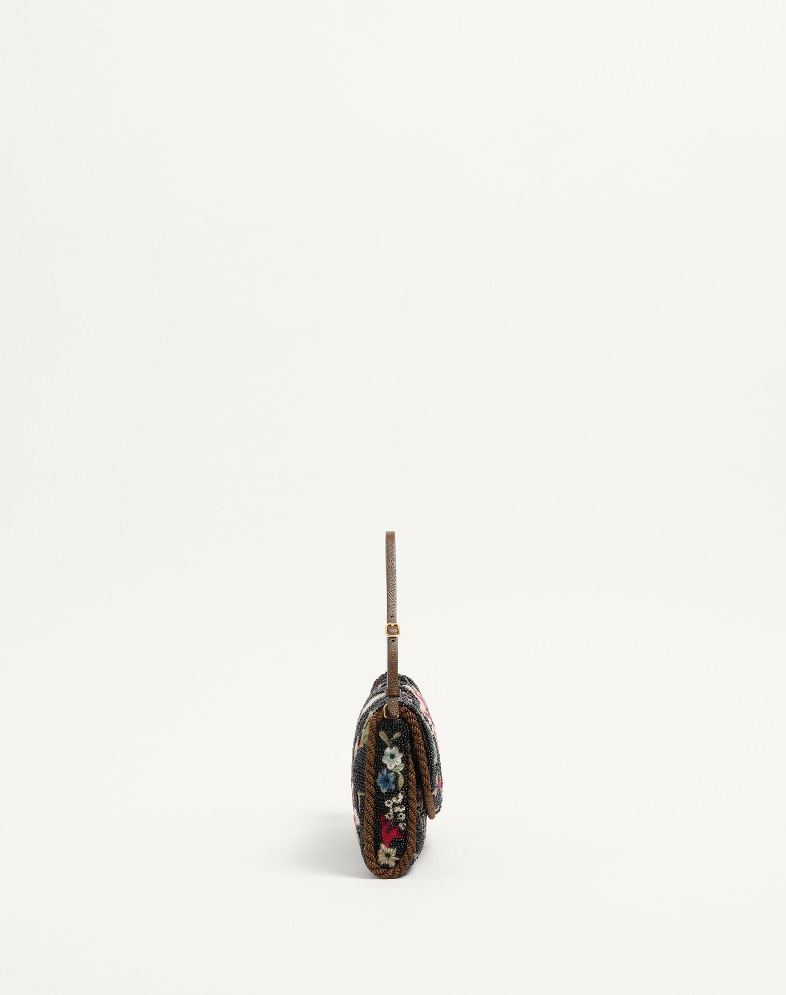 Valentino Garavani Vain Soft Embroidered Small Shoulder Bag Product Image
