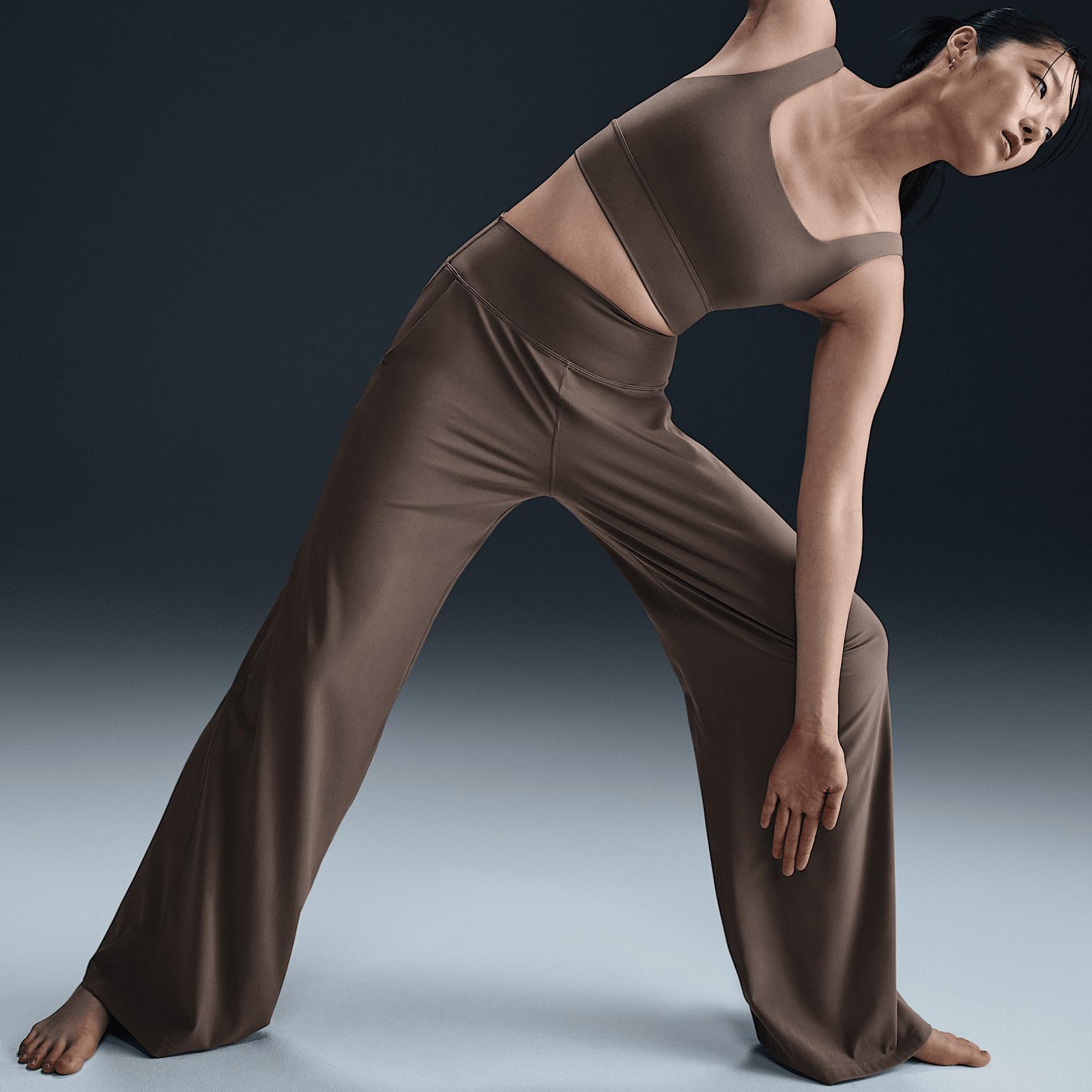 Nike Zenvy Women's Dri-FIT High-Waisted Wide-Leg Pants Product Image