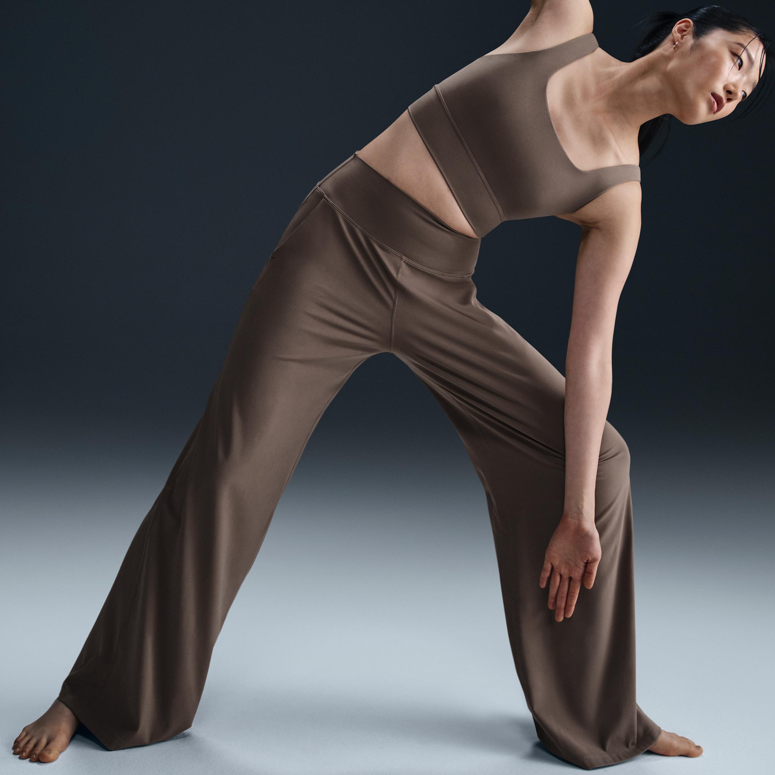 Nike Zenvy Women's Dri-FIT High-Waisted Wide-Leg Pants Product Image