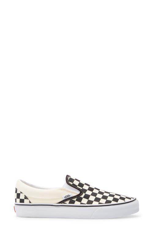 Vans Classic Slip-On in Black White Checker at Nordstrom, Size 6 Women's Product Image