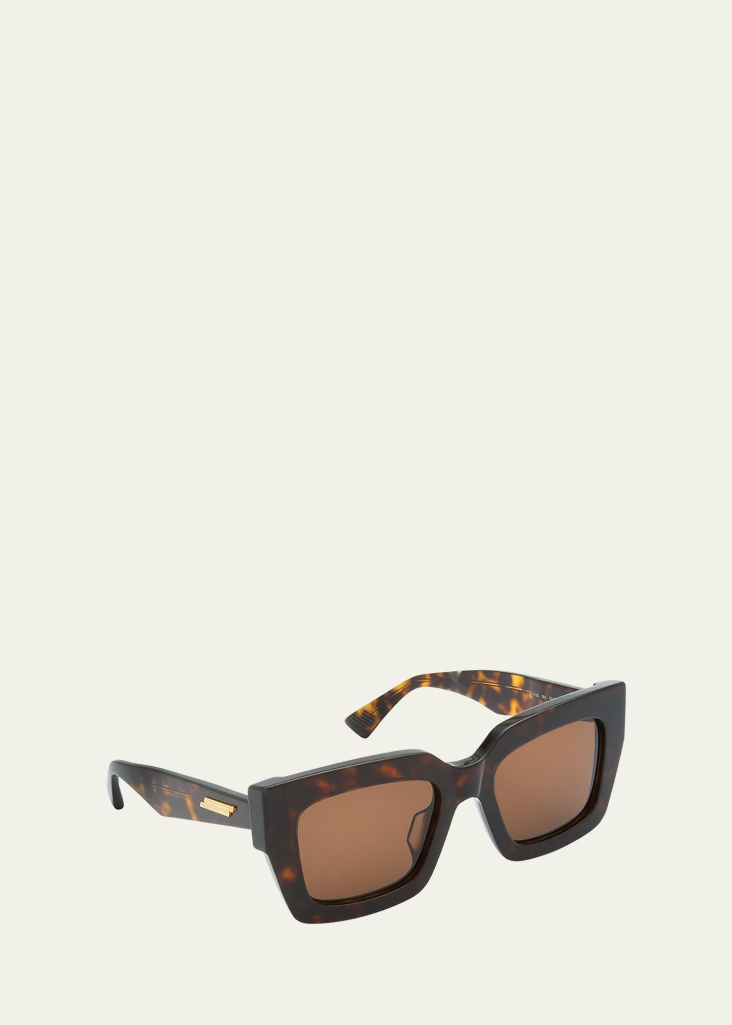 Color-Block GG Injection Plastic Cat-Eye Sunglasses Product Image
