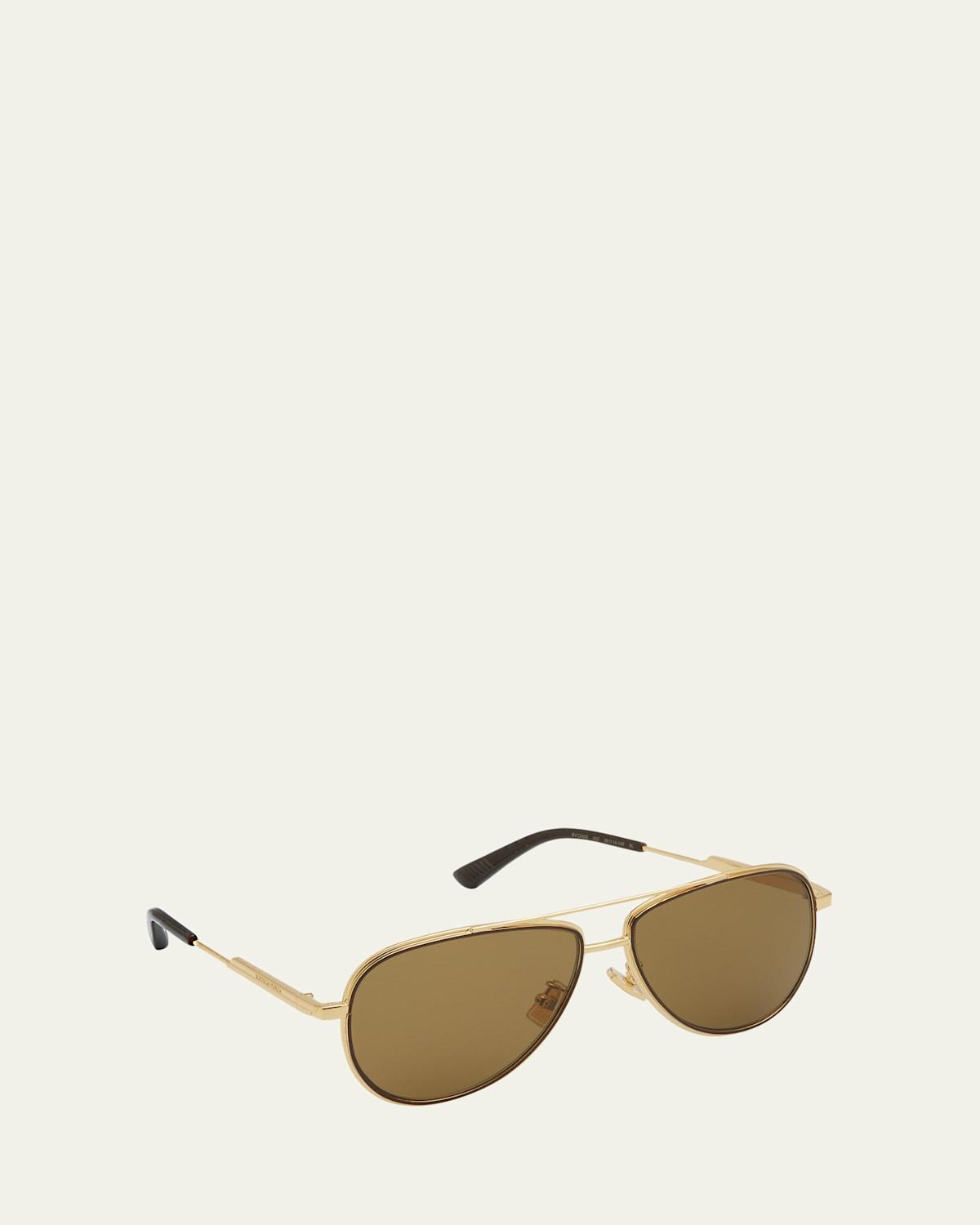 Womens Gucci Block 60MM Butterfly Sunglasses Product Image