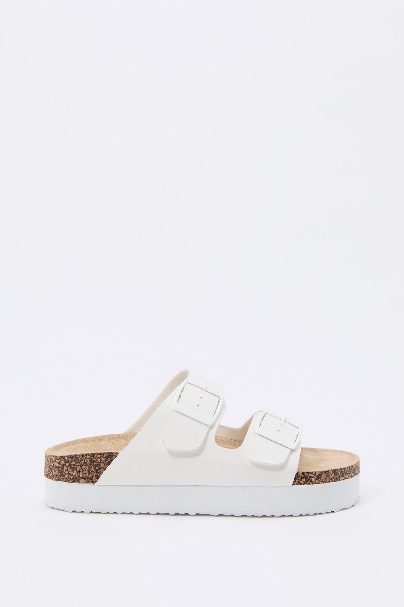 Platform Double Buckle Sandal Female Product Image