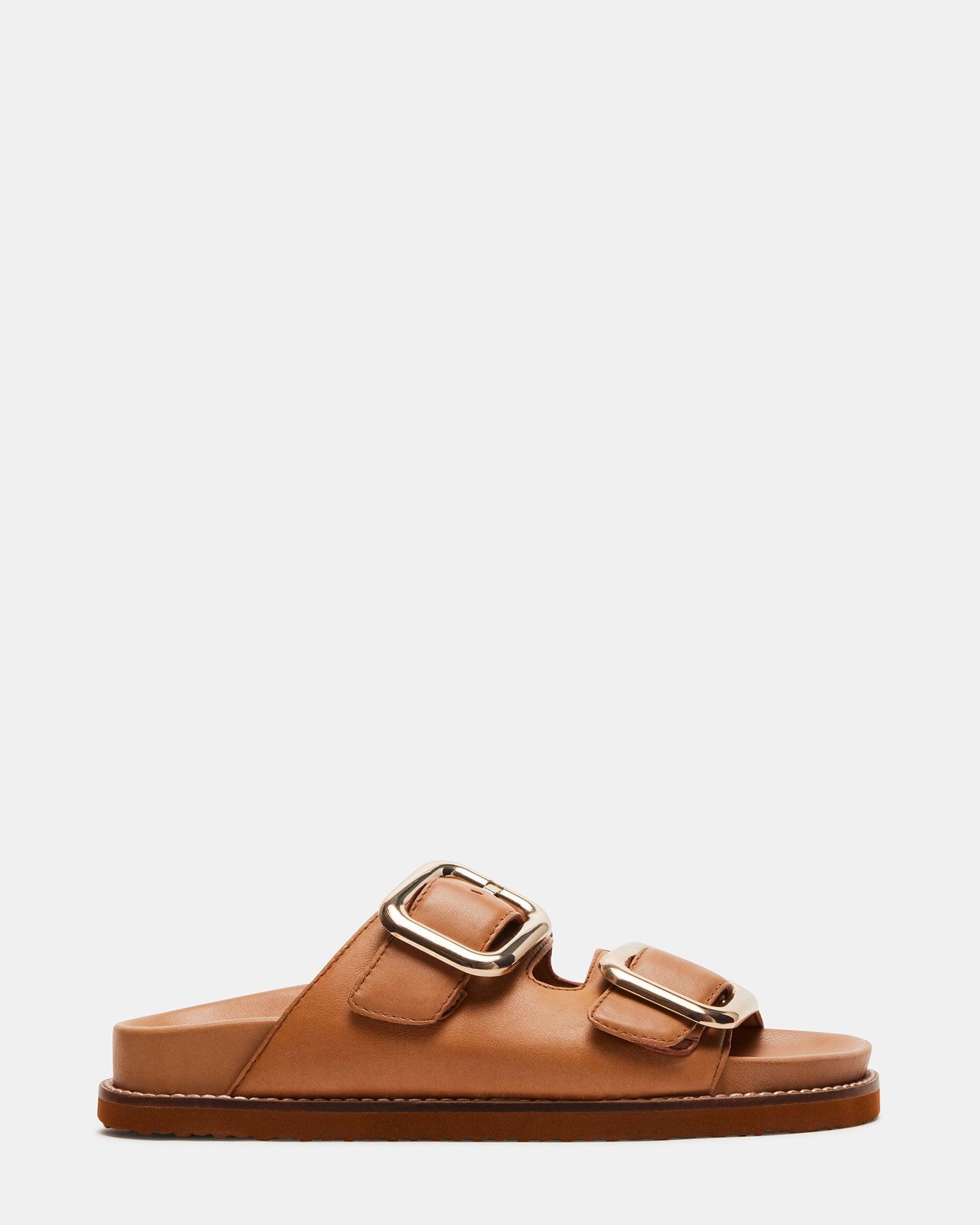 CAPE COGNAC LEATHER - SM REBOOTED Female Product Image