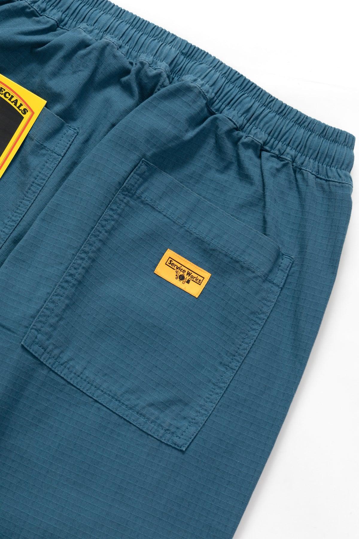 Service Works - Ripstop Chef Pants - Ocean Product Image