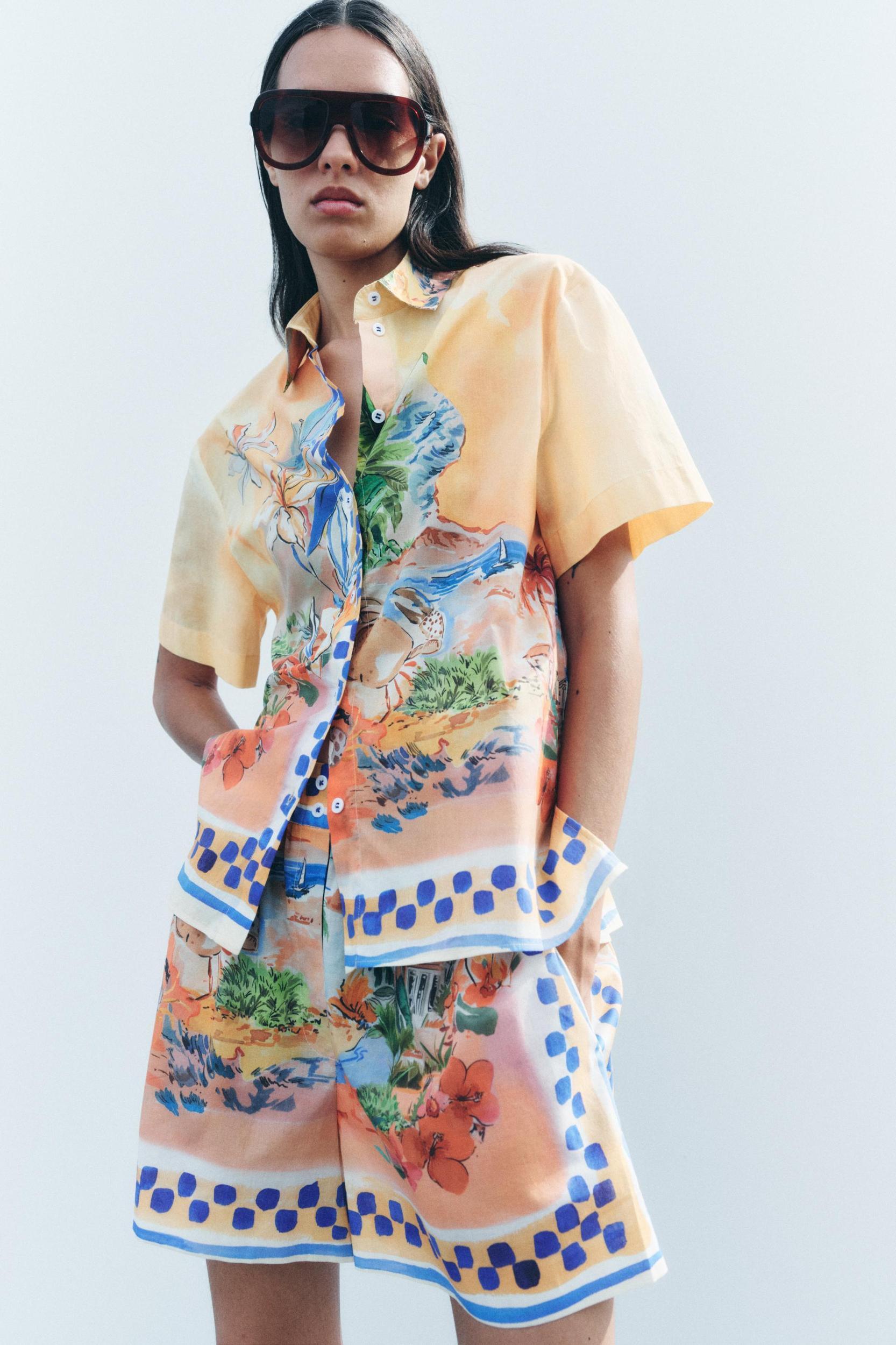 PRINTED SHIRT ZW COLLECTION Product Image