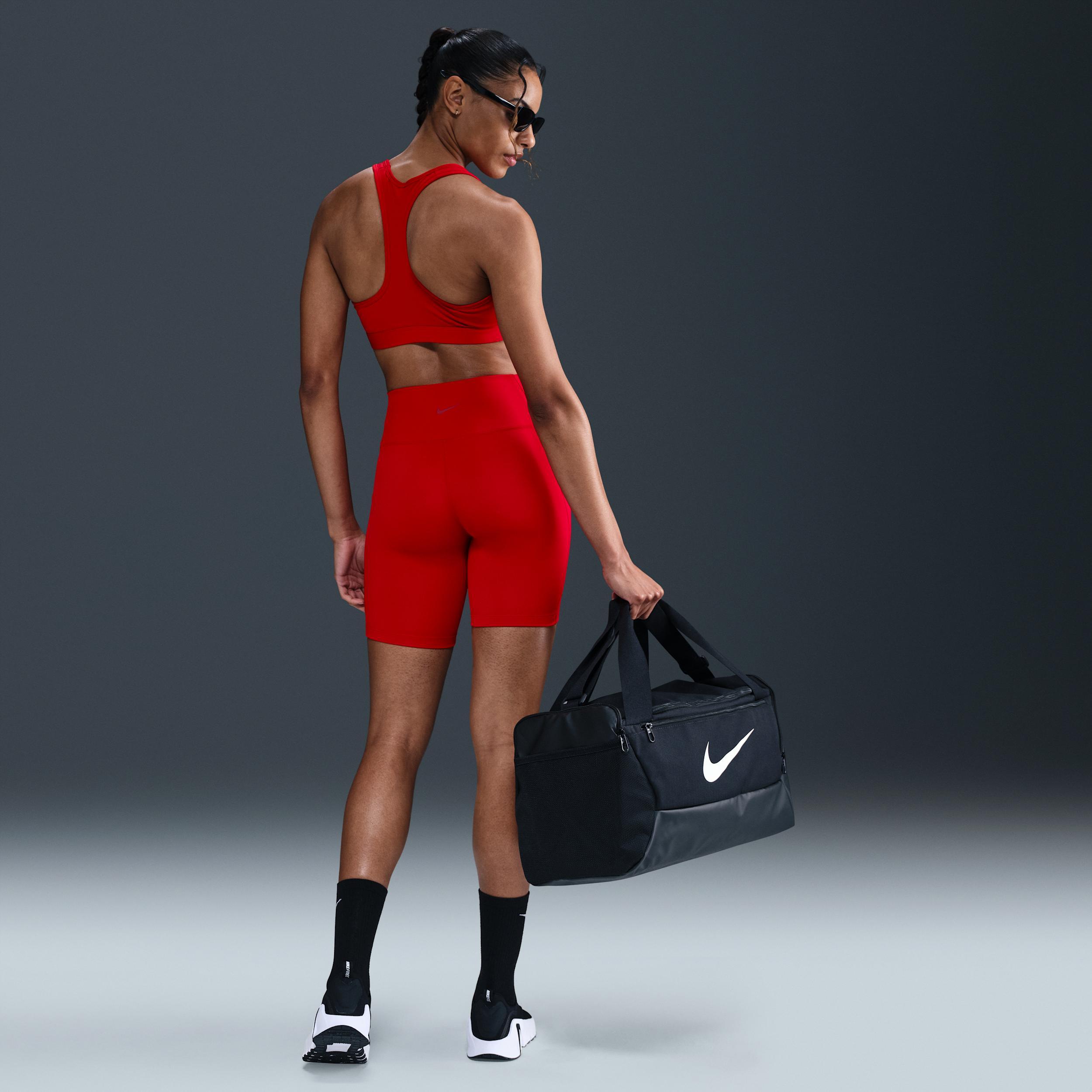 Nike Women's One High-Waisted 8" Biker Shorts with Pockets Product Image