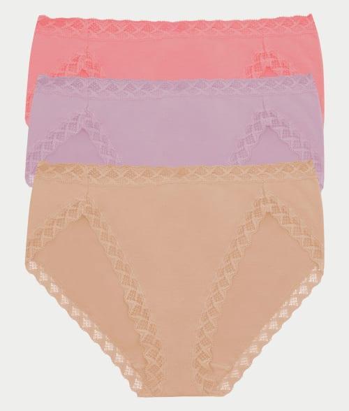 Natori Bliss French Cut Bikinis, Set of 3 Product Image