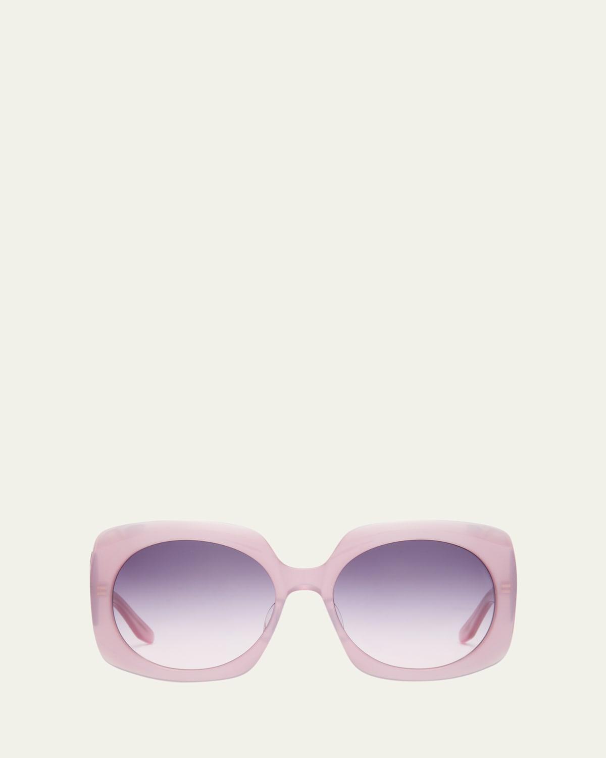 Womens Barton Perreira x Sarah Hoover Delia 57MM Hexagonal Sunglasses Product Image