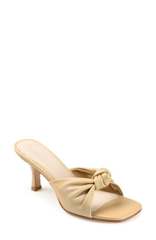 Journee Signature Womens Genuine Leather Tru Comfort Foam Finlee Heels Product Image