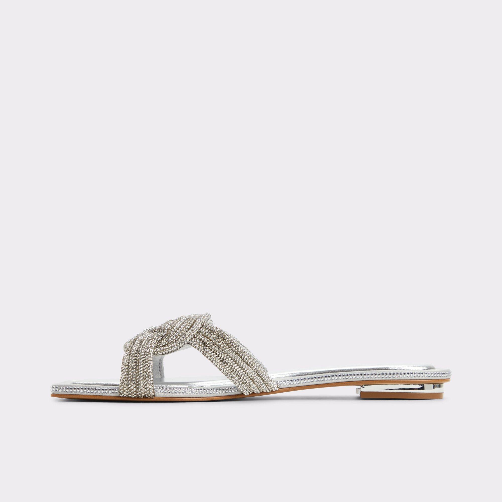 ALDO Karlina - Women's Iridescent Metallic Collection - Silver, Size 8 Product Image