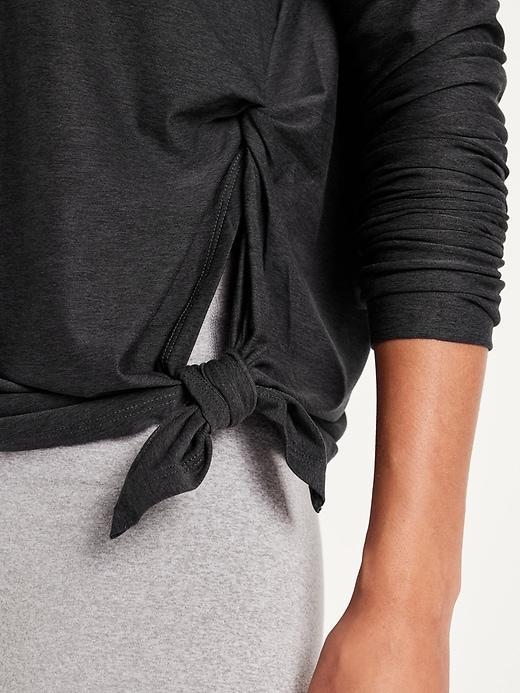 CloudMotion Side-Tie Tunic Product Image