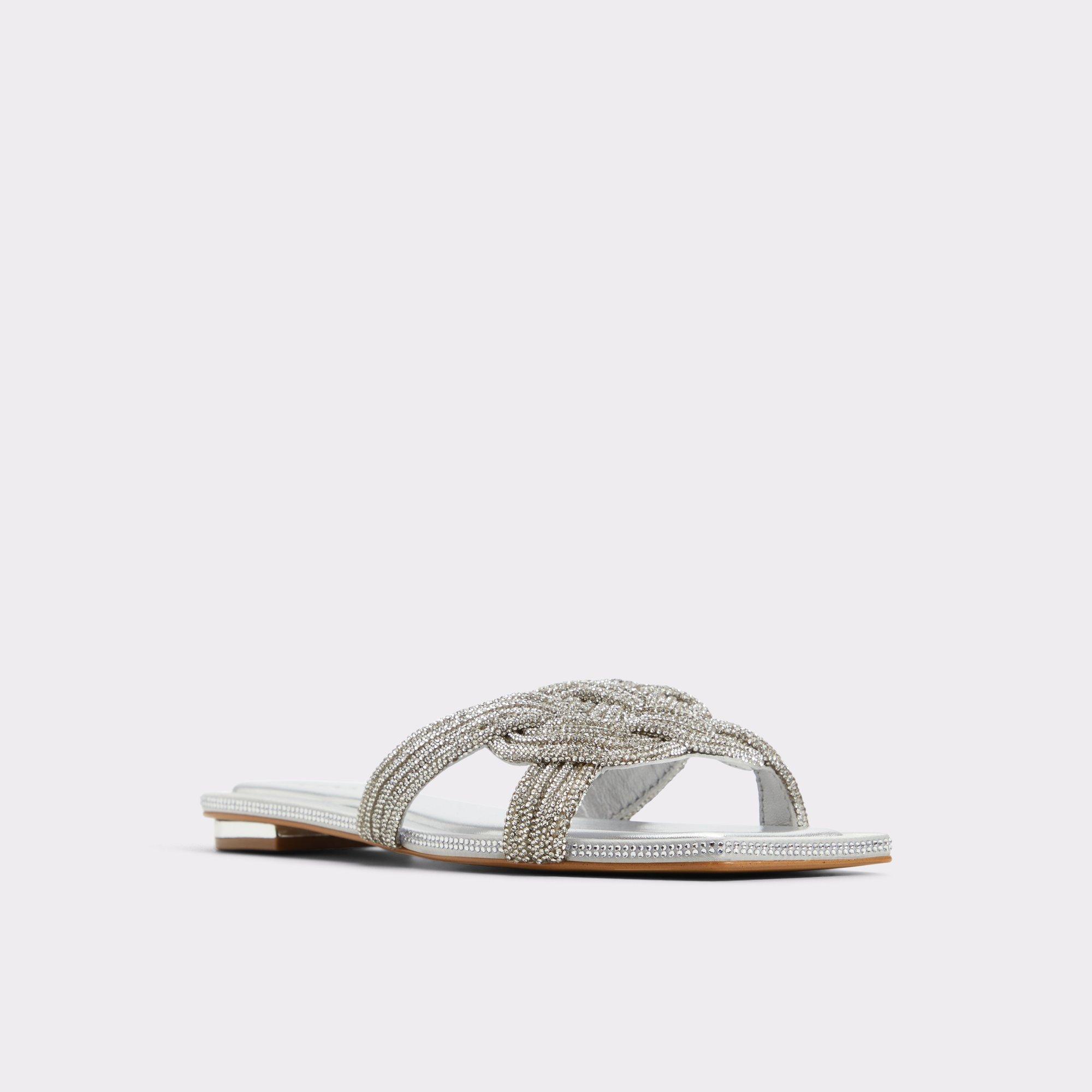 ALDO Karlina - Women's Iridescent Metallic Collection - Silver, Size 8 Product Image