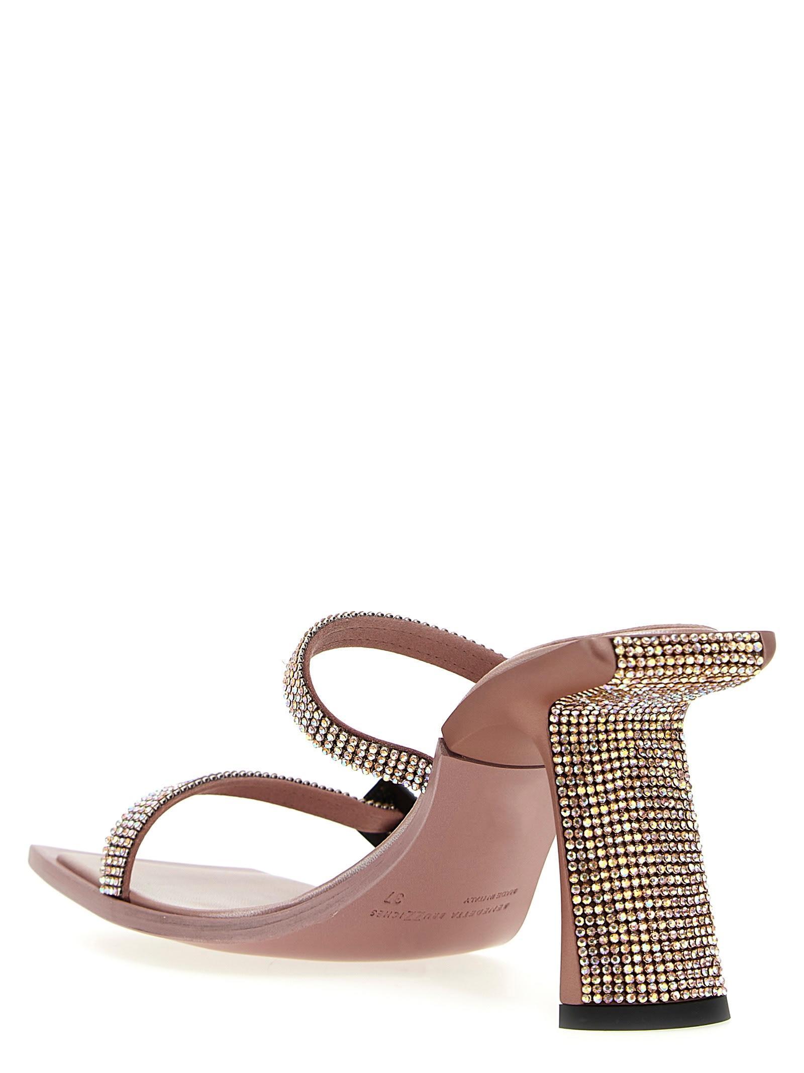 BENEDETTA BRUZZICHES Ewa Sandals In Pink Product Image