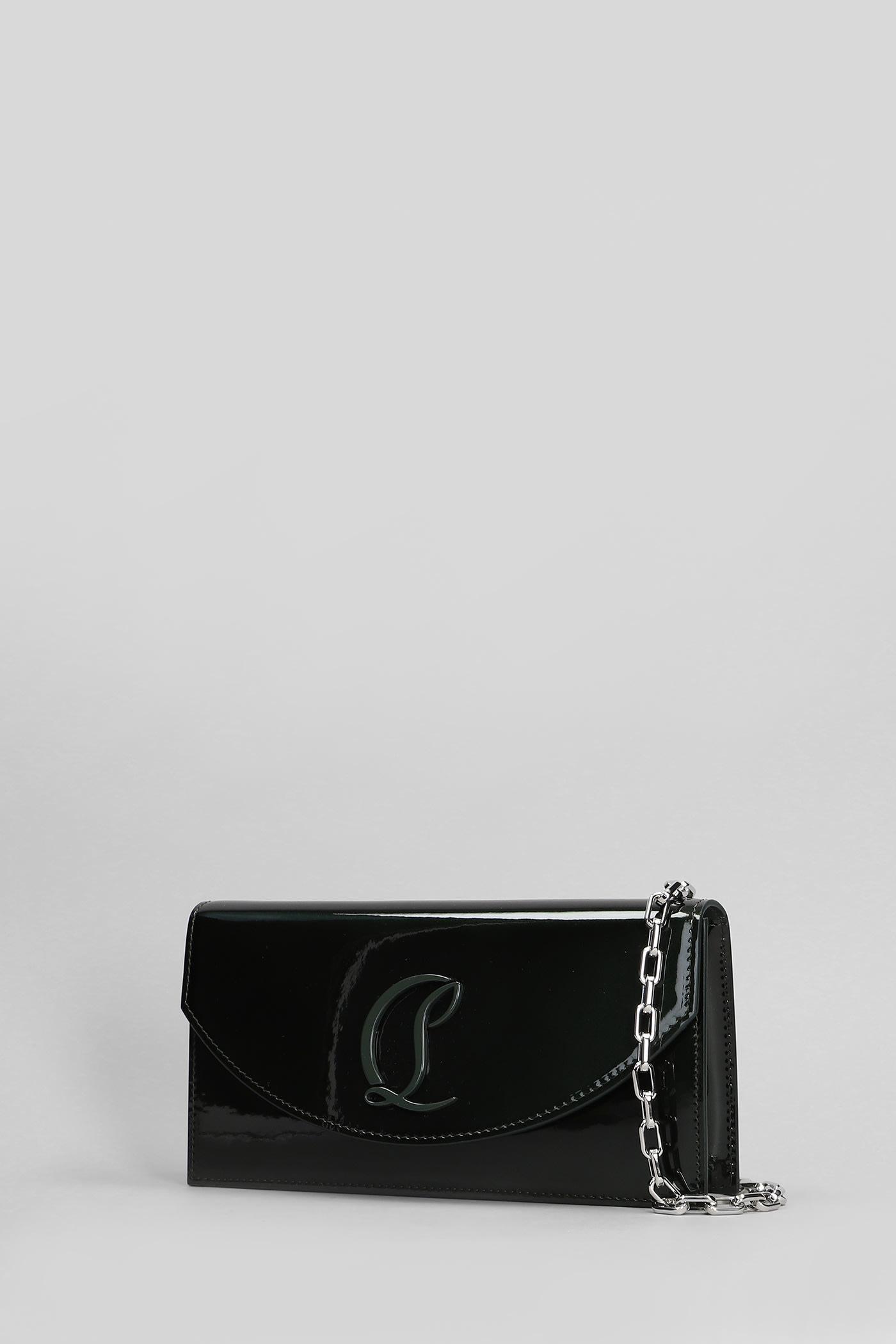 CHRISTIAN LOUBOUTIN Loubi54 Clutch In Green Leather Product Image