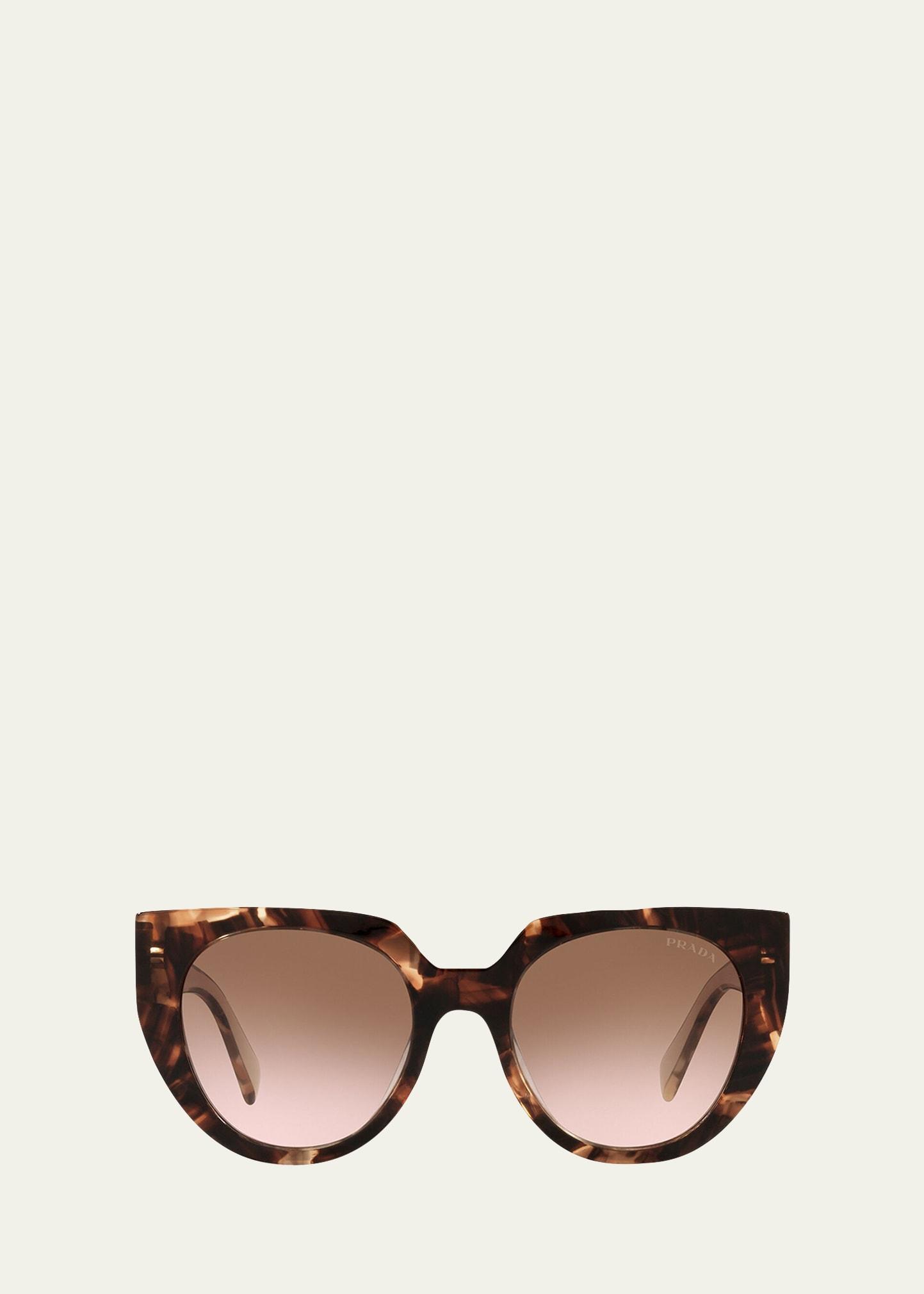 Prada Womens PR 14WS 52mm Tortoise Cat Eye Sunglasses Product Image