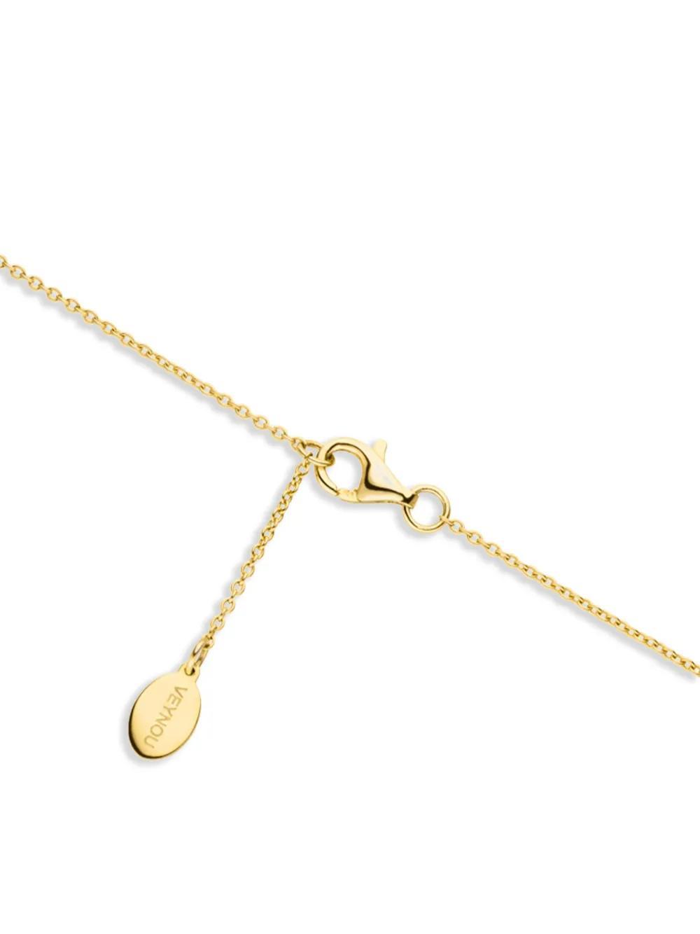14kt yellow gold Ella emerald necklace Product Image