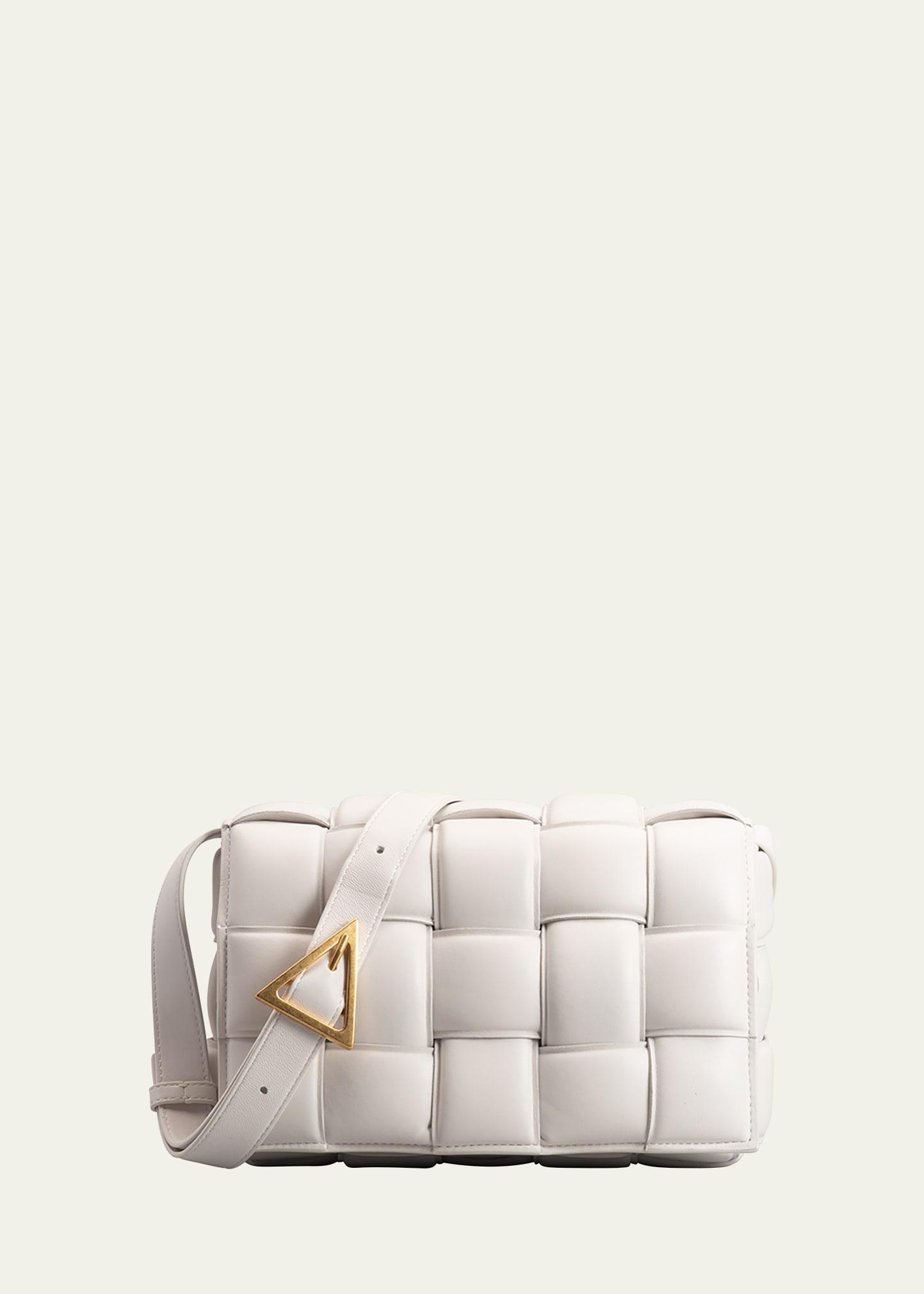 Womens The Cassette Padded Leather Crossbody Bag Product Image