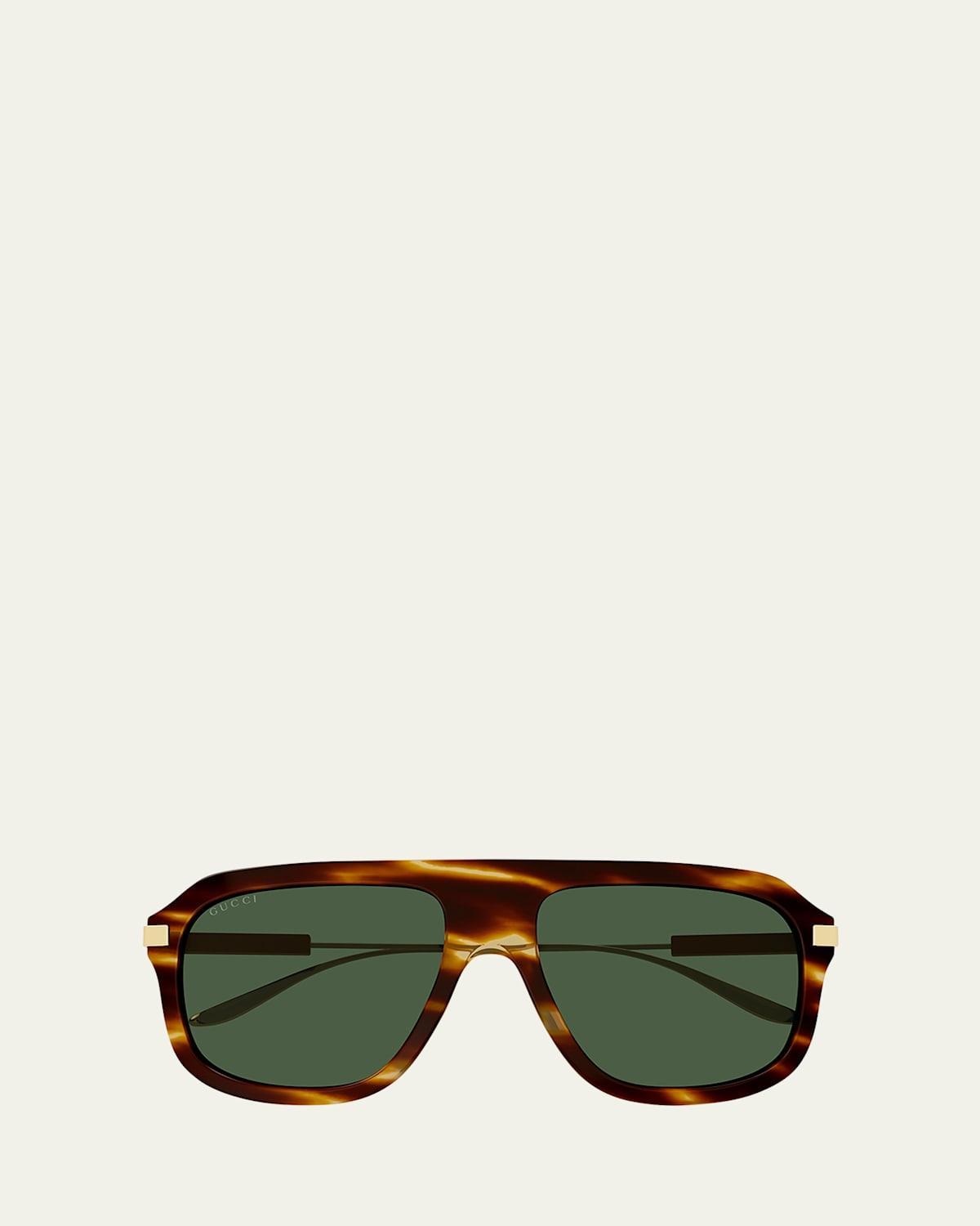 Mens GG Acetate Aviator Sunglasses Product Image