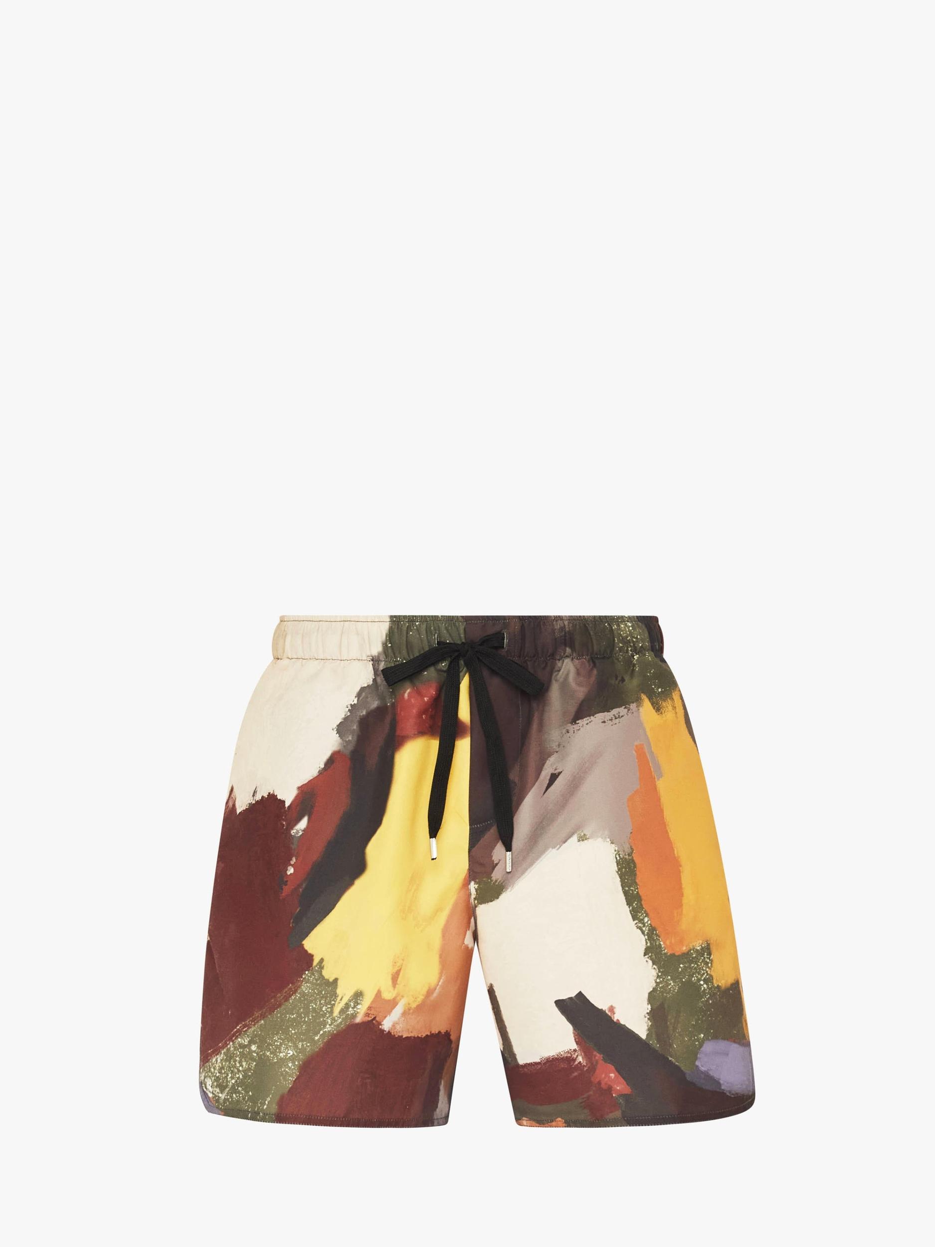 'ABSTRACT' PRINTED SWIM SHORTS Product Image