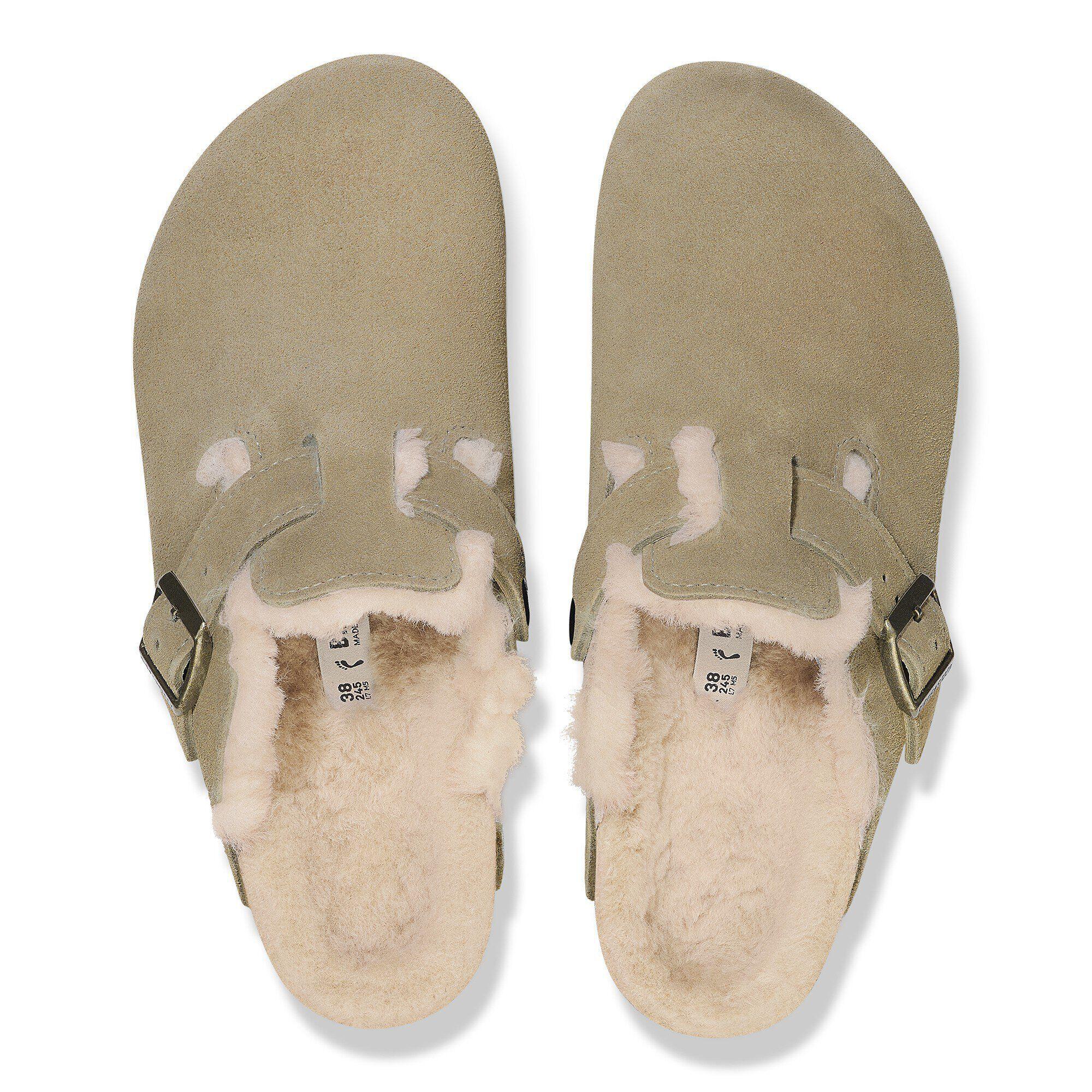 Boston Shearling Suede Leather Product Image