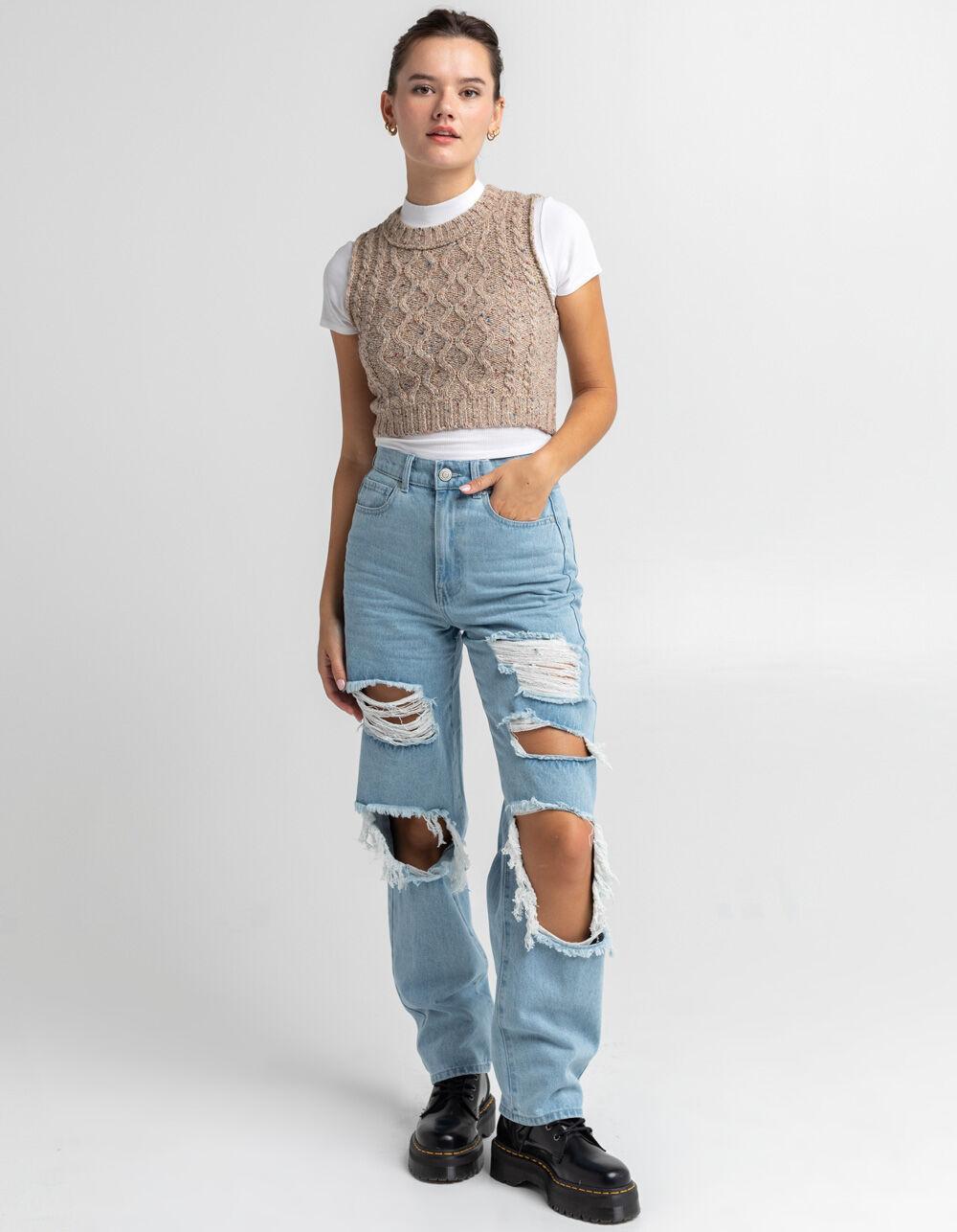 RSQ Womens High Rise Baggy Jeans Product Image