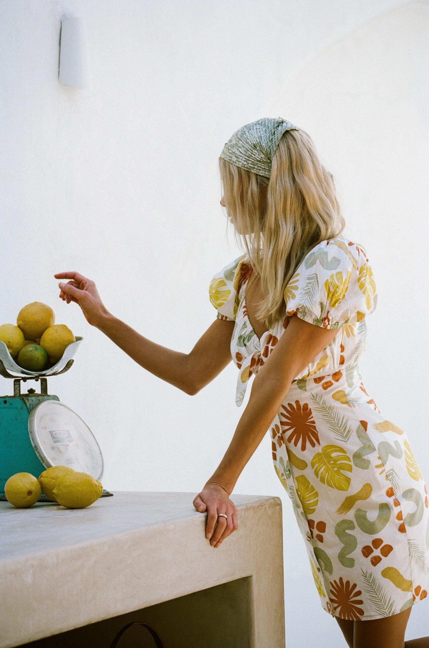 Enga Dress - Desert Leaf Product Image
