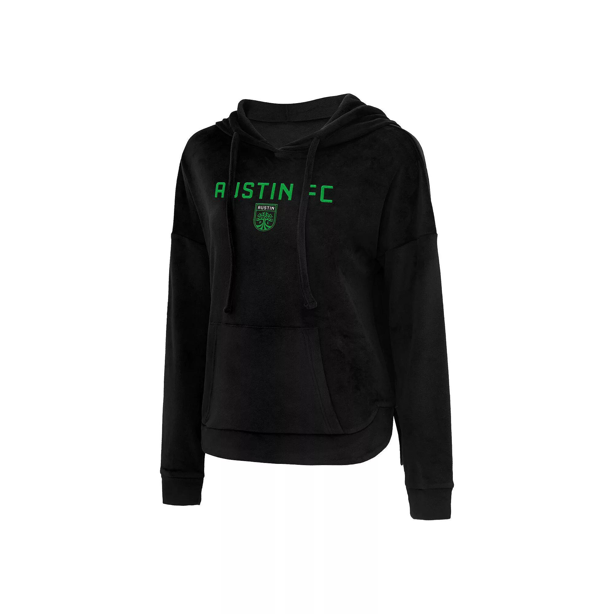 Women's Concepts Sport Black Austin FC Intermission Pullover Hoodie, Size: Large, Afc Black Product Image