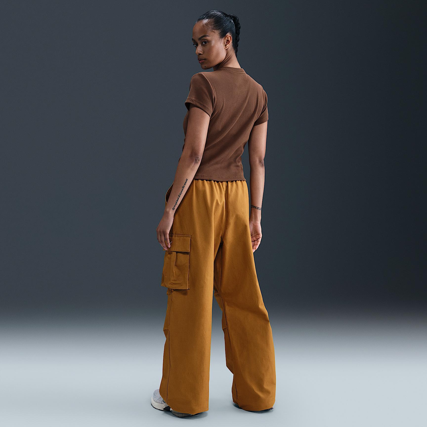 Women's Nike Sportswear Tight Ribbed Short-Sleeve T-Shirt Product Image