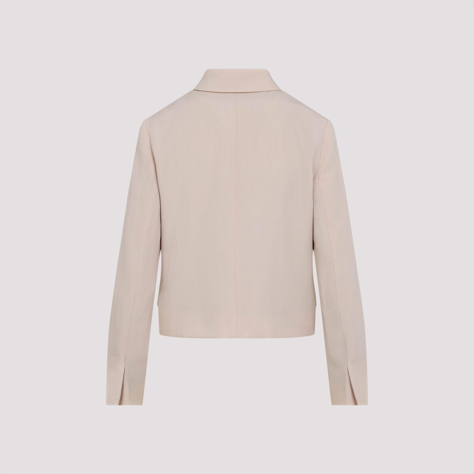 FABIANA FILIPPI Long-sleeved Casual Jacket In Red Product Image