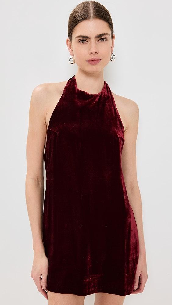 Reformation Avielle Velvet Dress | Shopbop Product Image