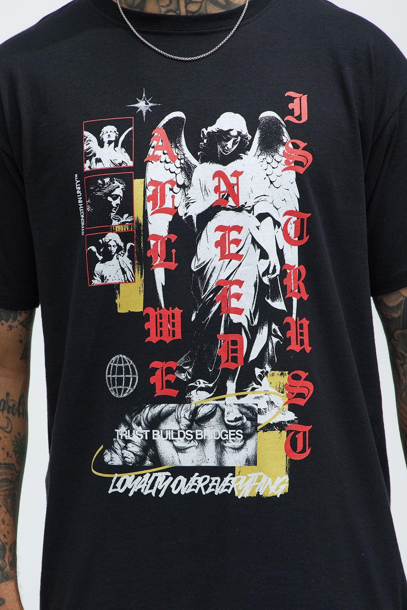 All We Need Is Trust Short Sleeve Tee - Black Product Image